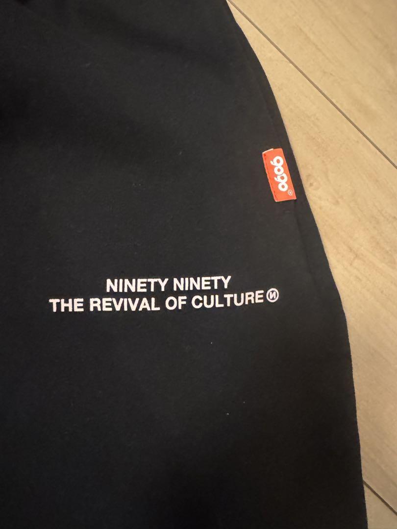 9090 OG Logo Rich Sweat Pants M裏起毛男女兼用