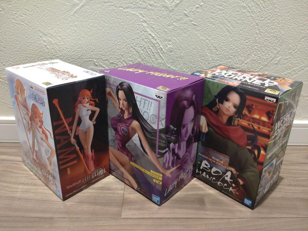 新品未開封 ONEPIECE Figure ハンコック ナミ フィギュア - メルカリ