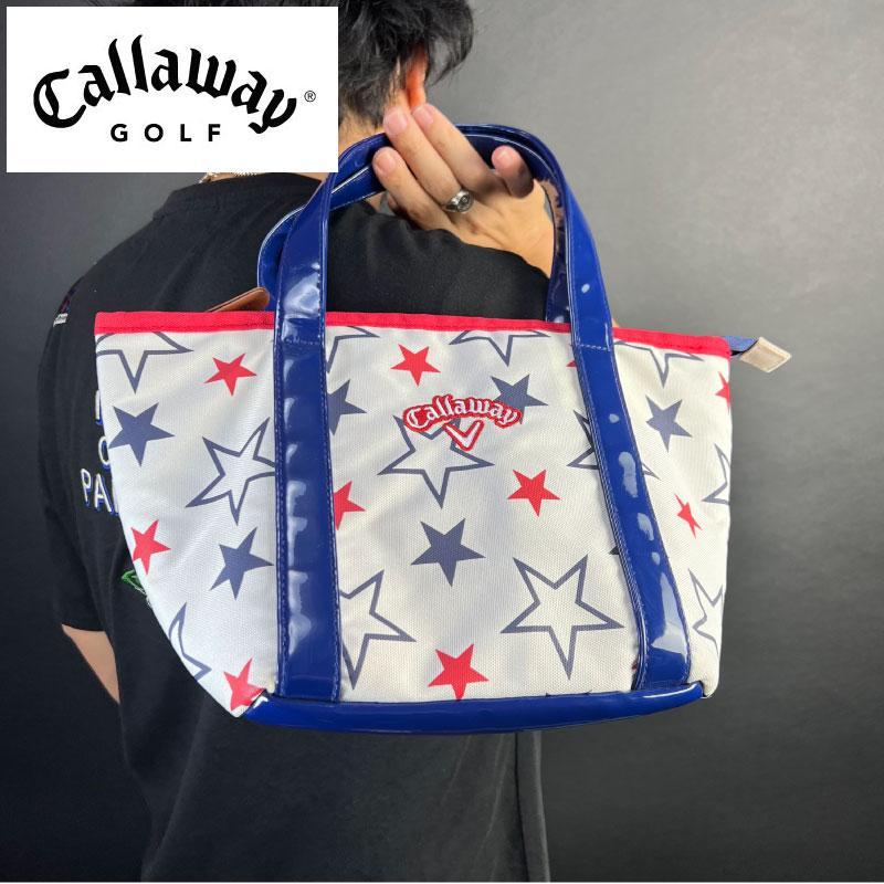 CALLAWAY キャロウェイ カートバッグ 星 総柄 ホワイト系