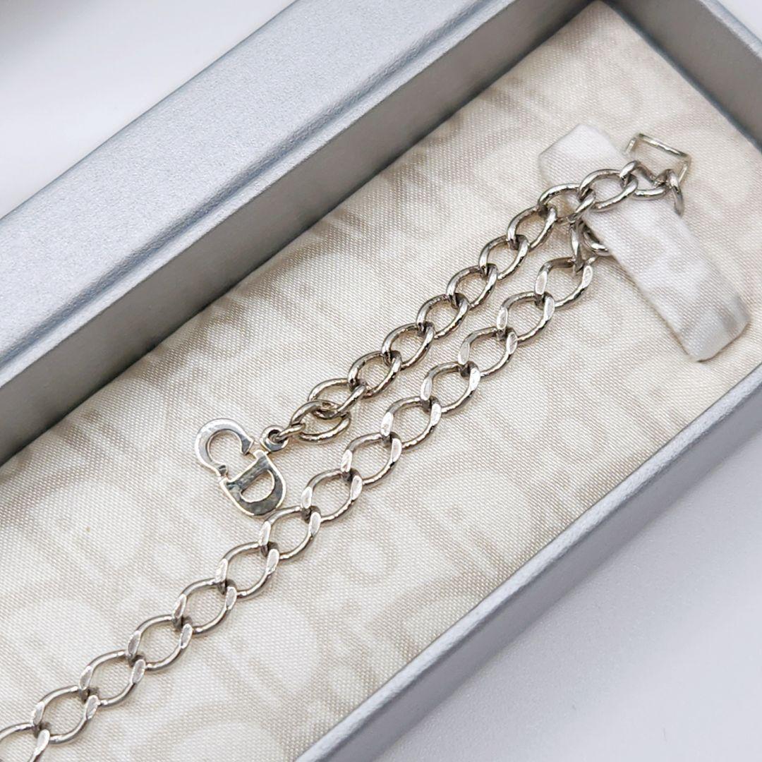 保存箱極美品✨ Dior ブレスレット シルバー CD ロゴ 刻印 22cm 保存箱極美品✨ Dior ブレスレット シルバー CD ロゴ 刻印 22cm