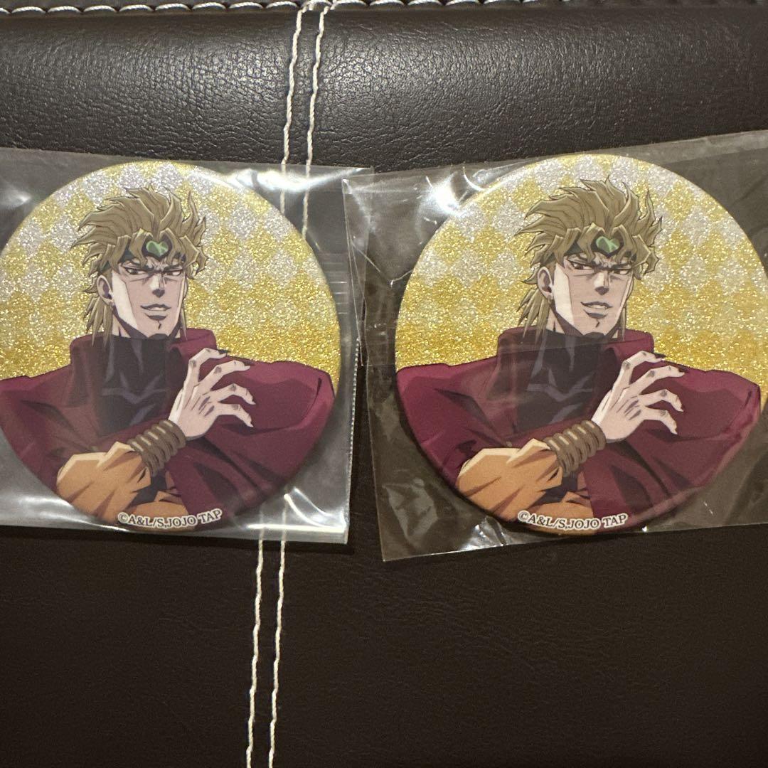 ジョジョワールド 缶バッジ DIO ジョジョ ディオ グリッター缶バッジ ジョジョワールドQ - メルカリ