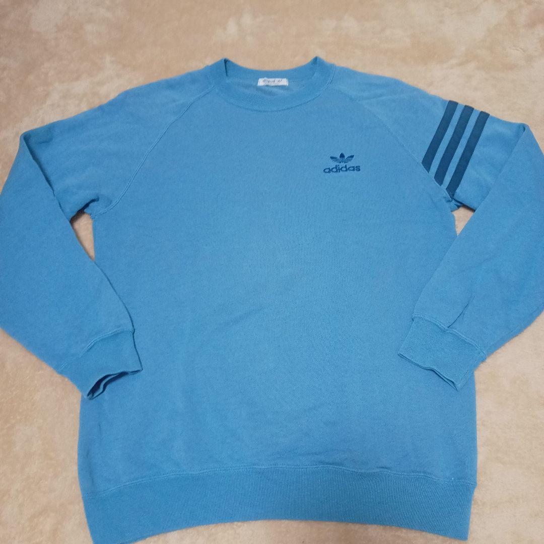 adidas - 80s USA製 アディダス ヘンリーネック スウェット