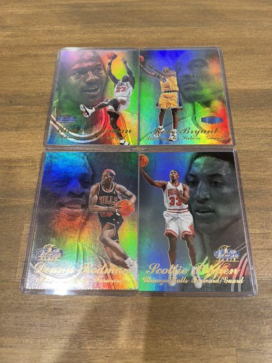 極美品 flair showcase 97-98 4枚セット jordan kobe 極美品 flair showcase 97-98 4枚セット jordan kobe