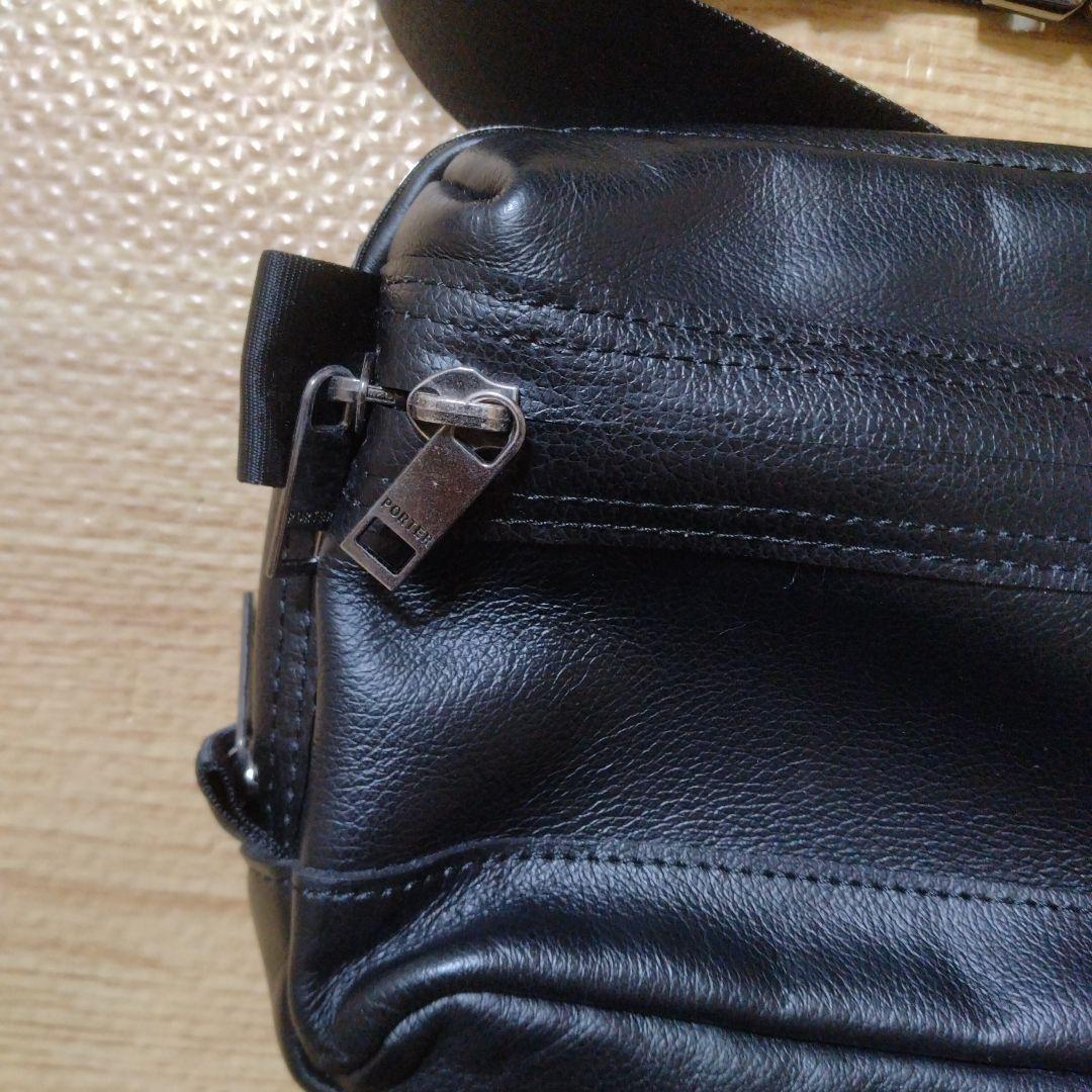 PORTER ポーター　ボディバッグ　レザー
