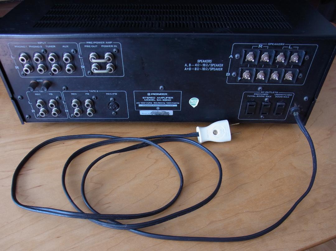 Pioneer パイオニア　SA-8800 プリメインアンプ