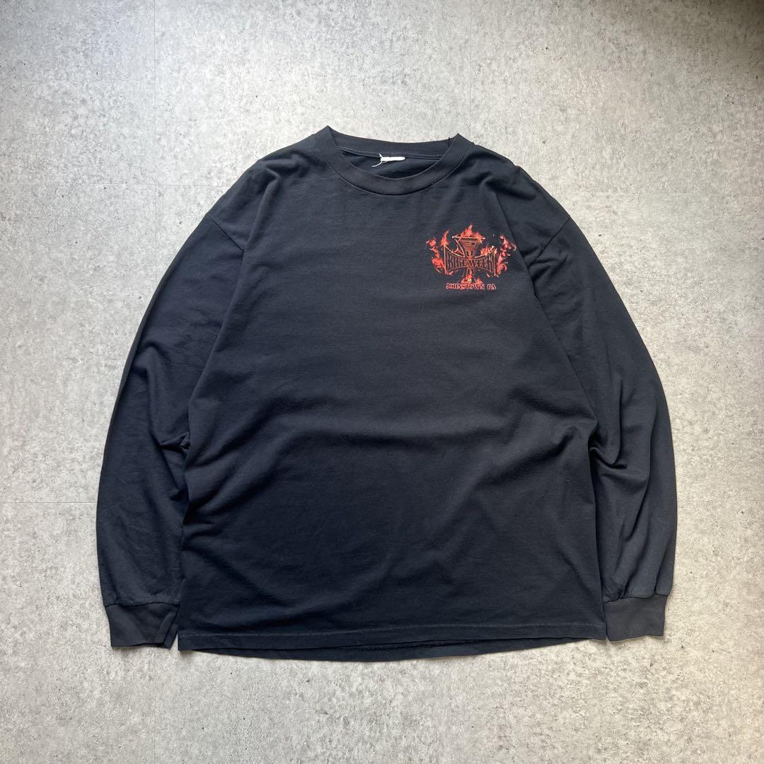 00s BIKE WEEK Y2K バイクウィーク 長袖 プリントTシャツ