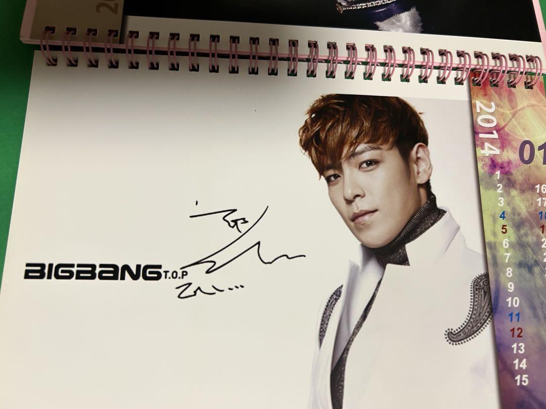 BIGBANG V.I フォト　カレンダー&ダイアリー BIGBANG TOP フォトカレンダー - メルカリ