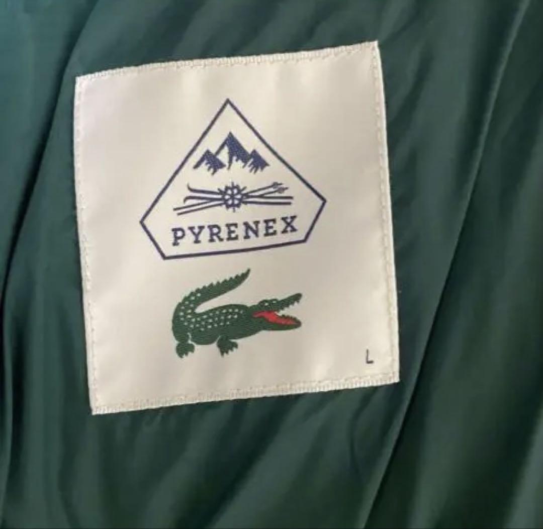 PYRENEX × LACOSTE 美品　　　　　　　ダウンジャケット