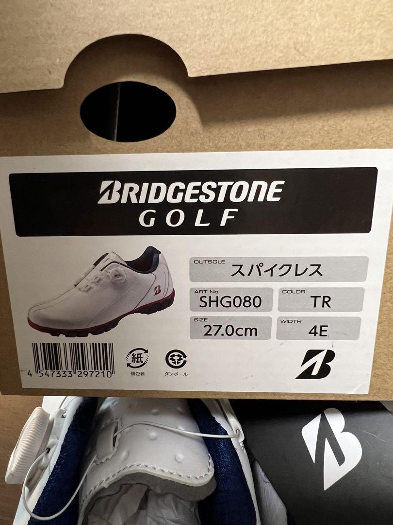 新品　ブリヂストンゴルフシューズ　BOA  スパイクレス