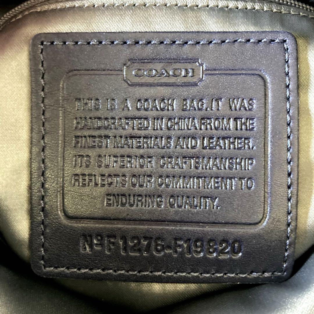 ✨新品タグ付き✨COACH コーチ F19820 シグネチャー ショルダーバッグ