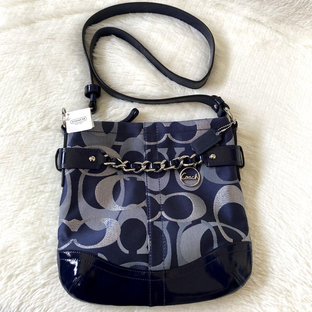 ✨新品タグ付き✨COACH コーチ F19820 シグネチャー ショルダーバッグ