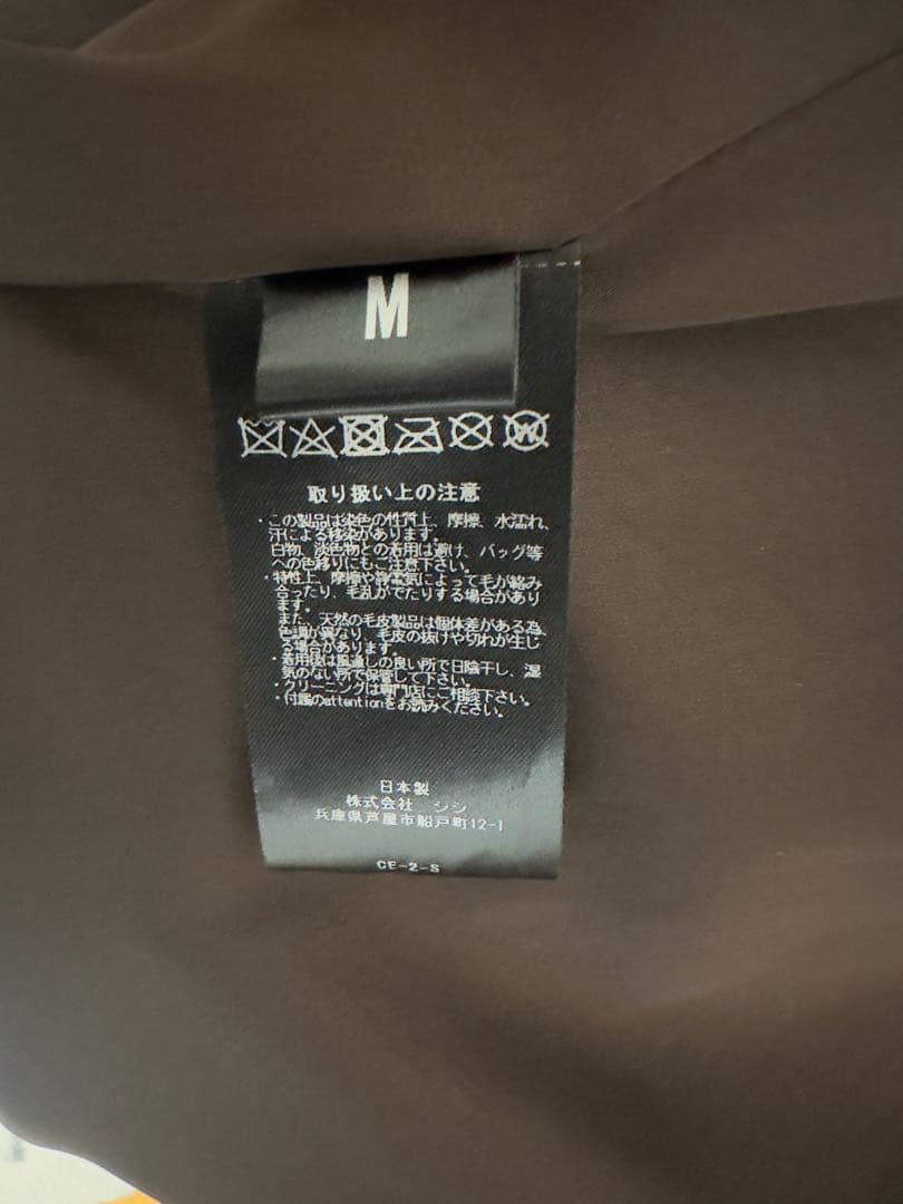 【新品】Sisii Bshop別注 LEATHER JACKET レザー 【新品】Sisii Bshop別注 LEATHER JACKET レザー