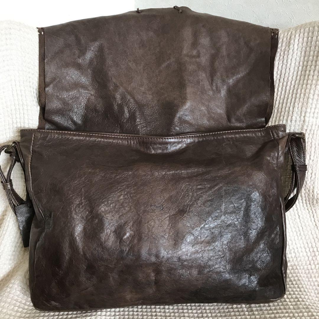 美品 ゲンテンチェルキ レザーショルダーバッグ qfiF6-m74523890911 genten CERCHI 大特価お得