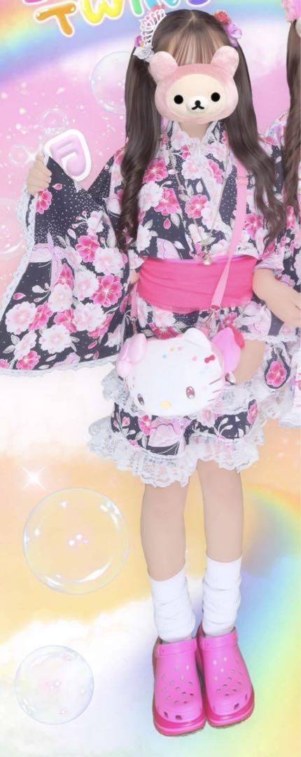 浴衣ドレス リメイク 160 レディースMサイズ 平成女児 平成ギャル 浴衣 浴衣ドレス リメイク 160 レディースMサイズ 平成女児 平成