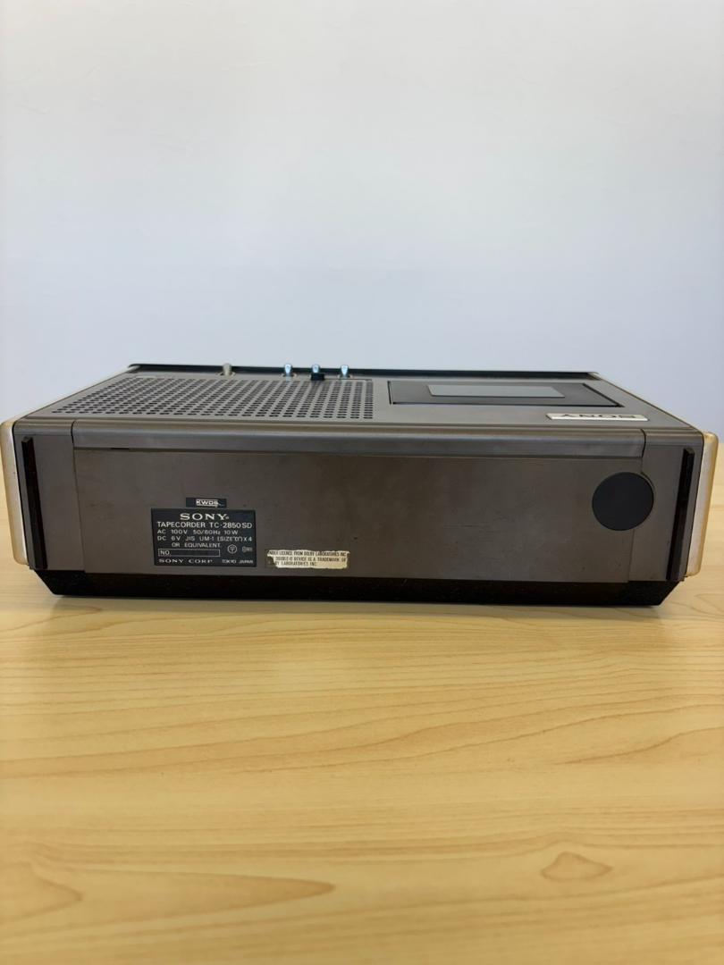 SONY カセット デンスケ タイプIII TC-2850 SD ジャンク品