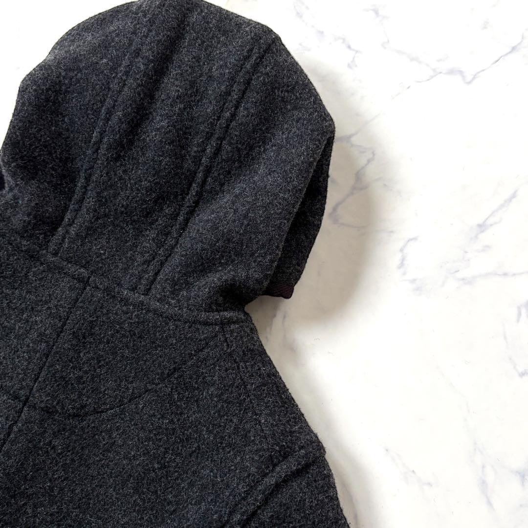 【美品】DANTON ウールパイル ラウンドカラー ジャケット ショートコート 【美品】DANTON ウールパイル ラウンドカラー ジャケット ショートコート