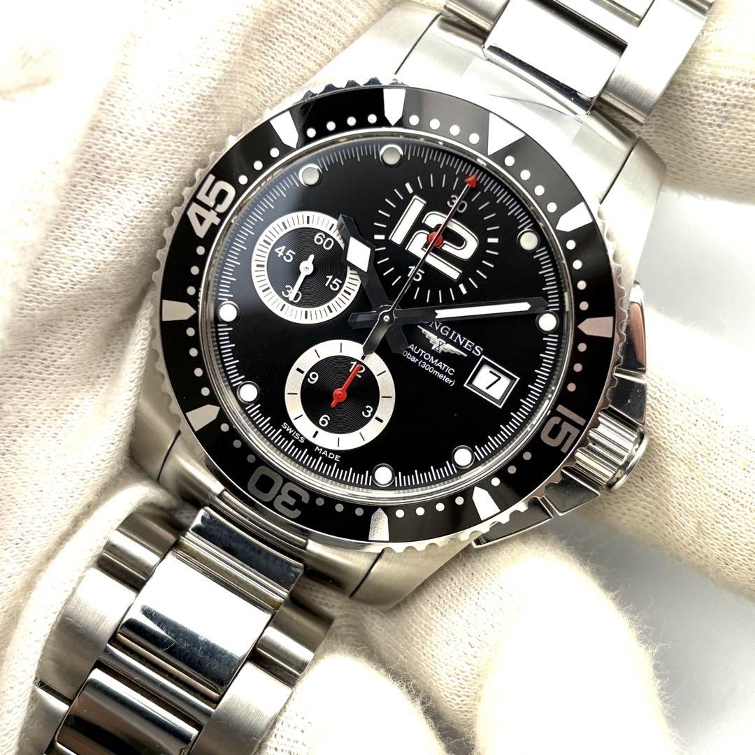 【美品・稼働】ロンジン Longines ハイドロコンクエスト L3.644.4