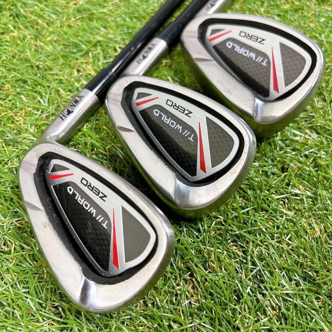 ホンマ ツアーワールド ゼロ メンズ ゴルフ アイアン 7本 R 2022年 ホンマ ツアーワールド ゼロ メンズ ゴルフ アイアン 7本 R 2022年