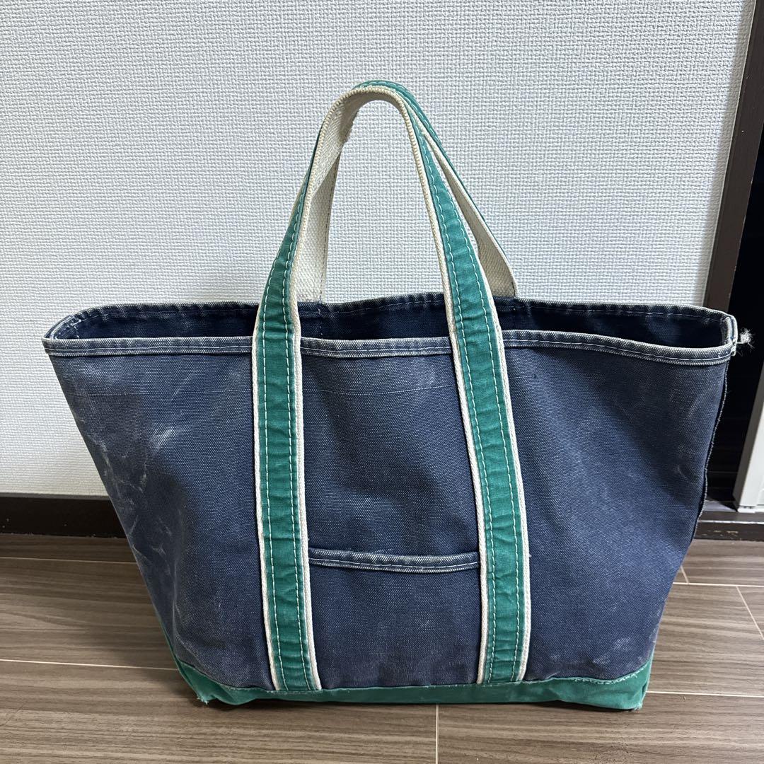 80s L.L.Bean デラックス トートバッグ　Lサイズ