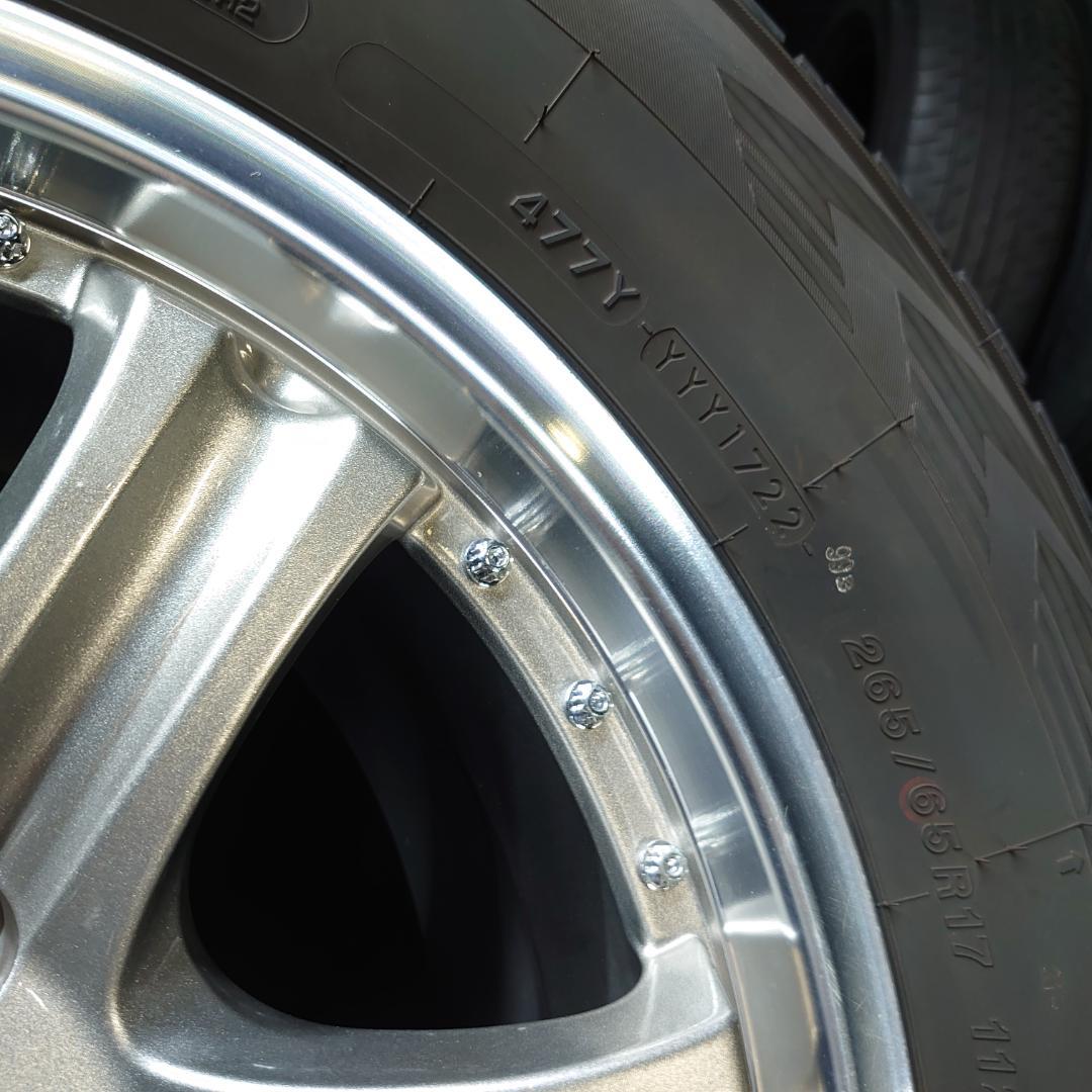 社外アルミ ヨコハマ 265/65R17 プラド ハイラックス サーフ