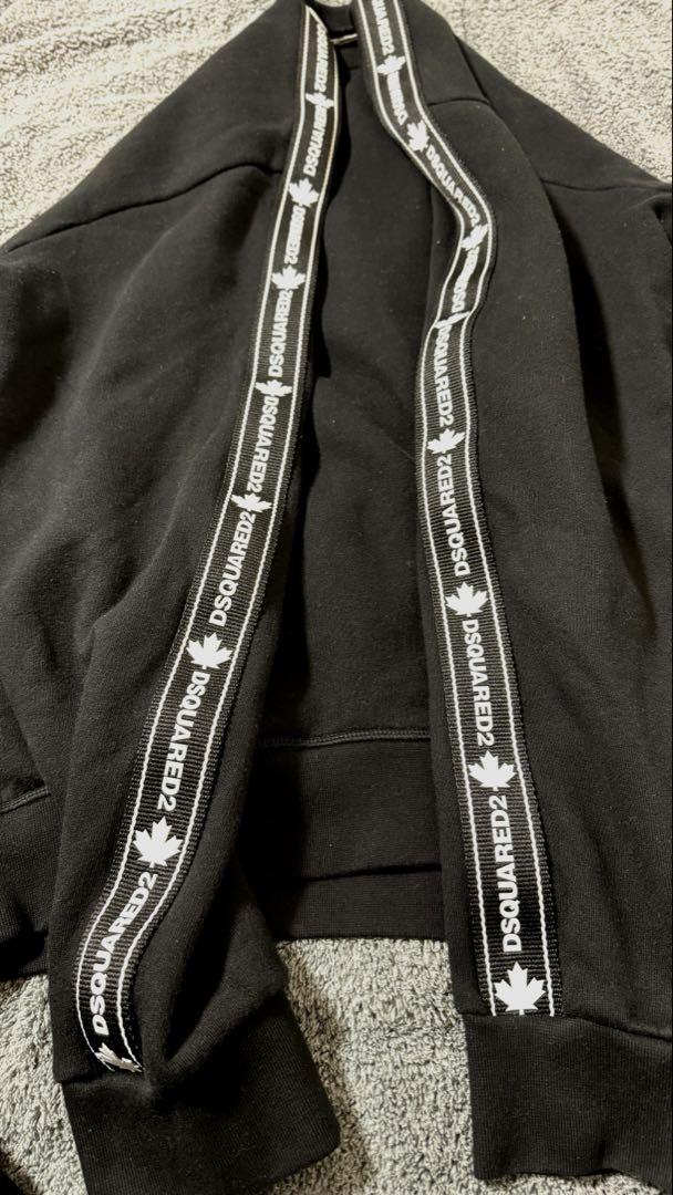 DSQUARED2(ディースクエアード) ロゴテープ スウェットトレーナー XL