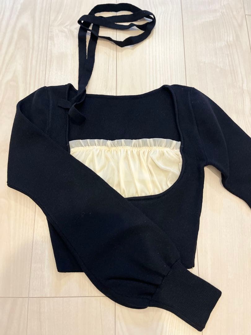 Andmary Mew frill tops Andmary Mew frill tops