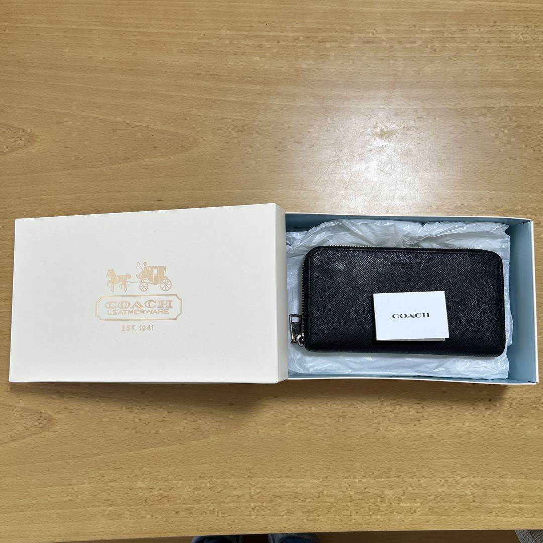 coach 財布 ブラック 箱付き