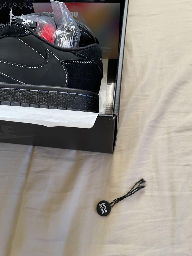 Travis × Nike Air Jordn 1 Black Phantom