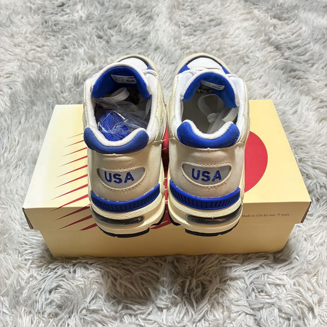 【新品未使用】new balance M990WB2 白青〈定価38,500円〉