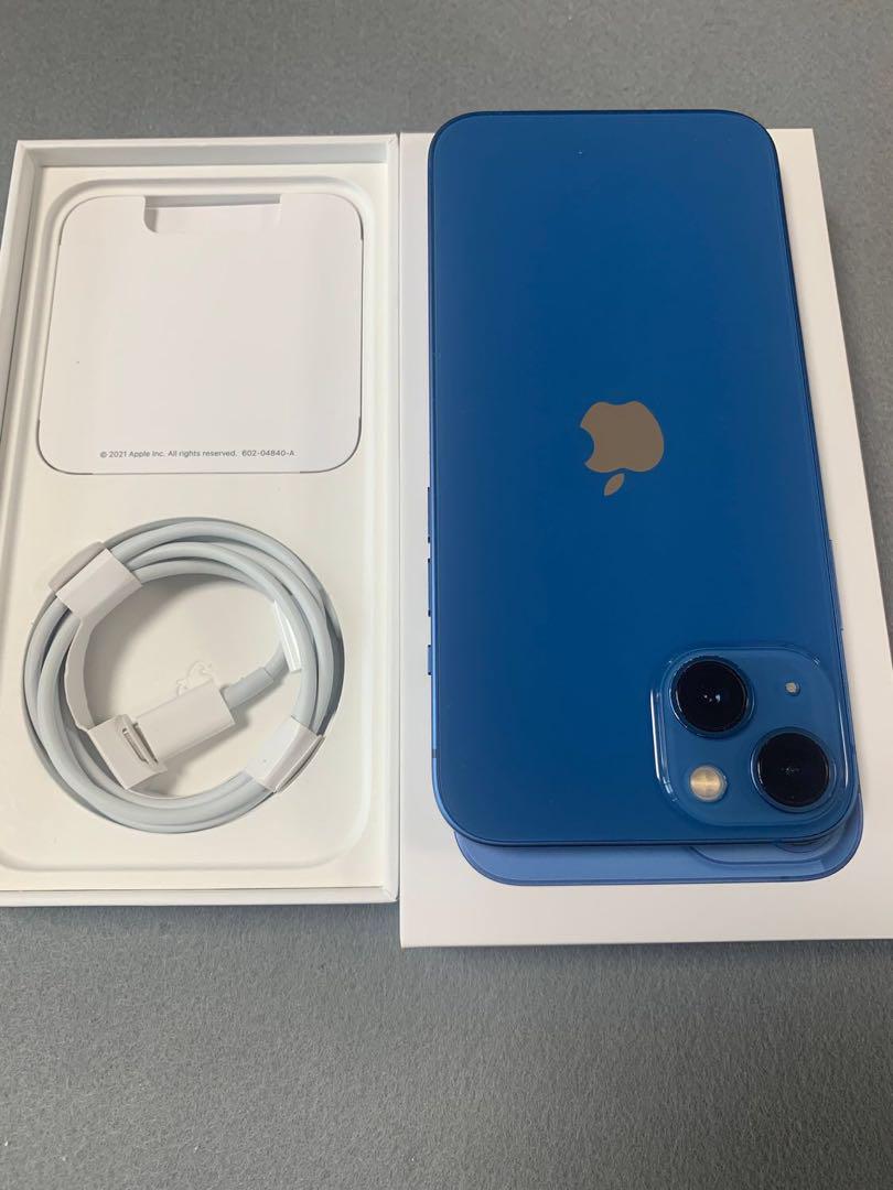 超美品 国内版 simフリー iPhone13 256GB ブルー色