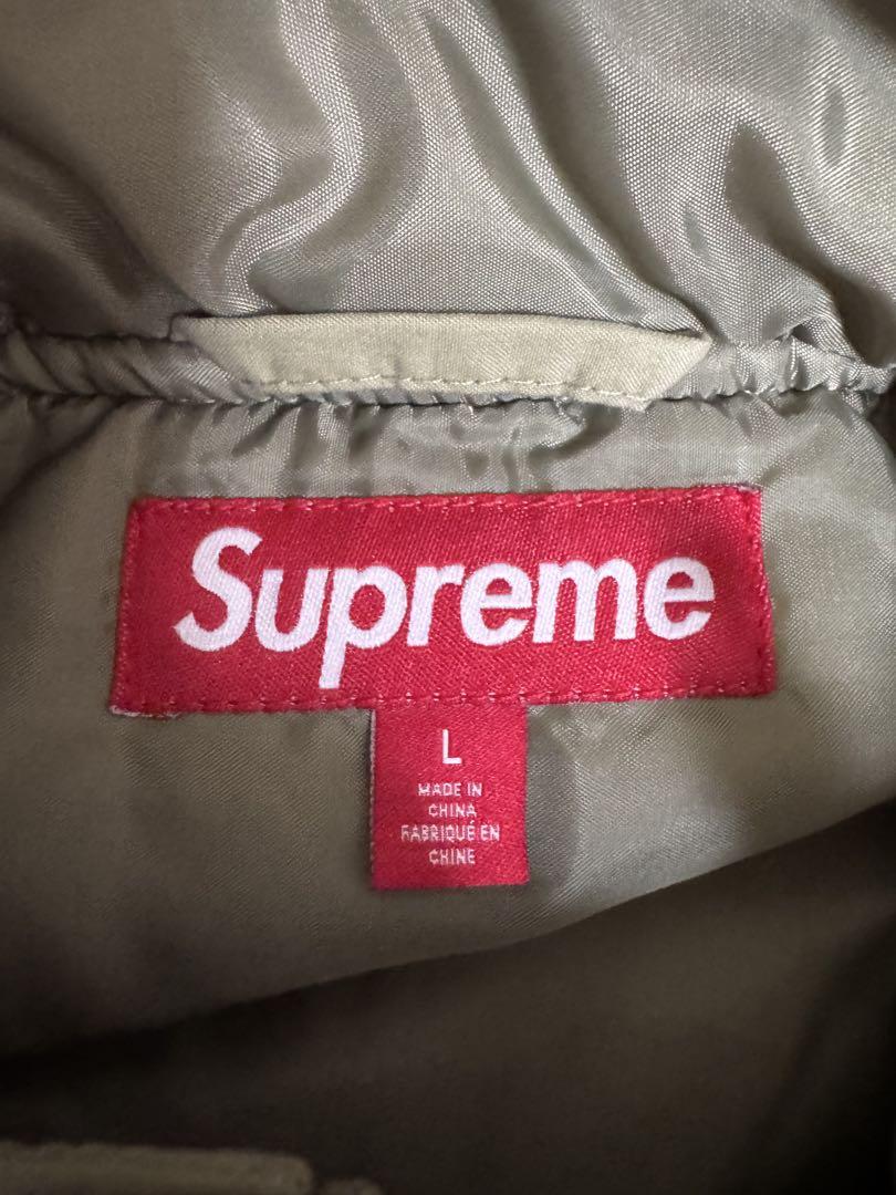 ジャケット・アウター supreme Needlepoint Hooded Jacket L