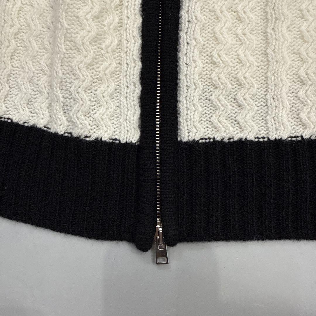 PLAN C ジップアップ ケーブルニット　ジャケット　MARNI