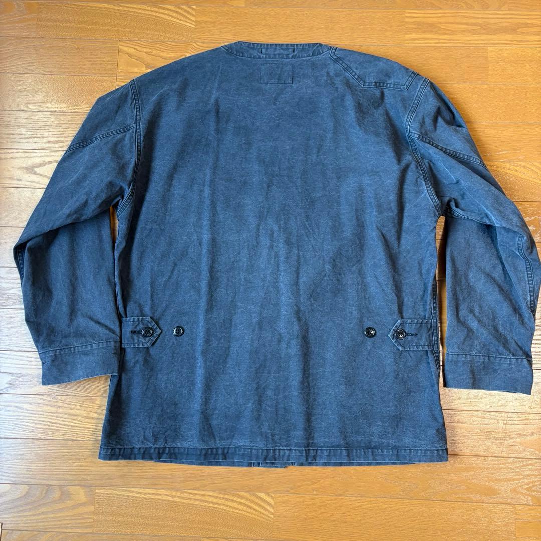 WITAPS ダークグレー ノーカラーミリタリージャケット 02 WITAPS ダークグレー ノーカラーミリタリージャケット 02