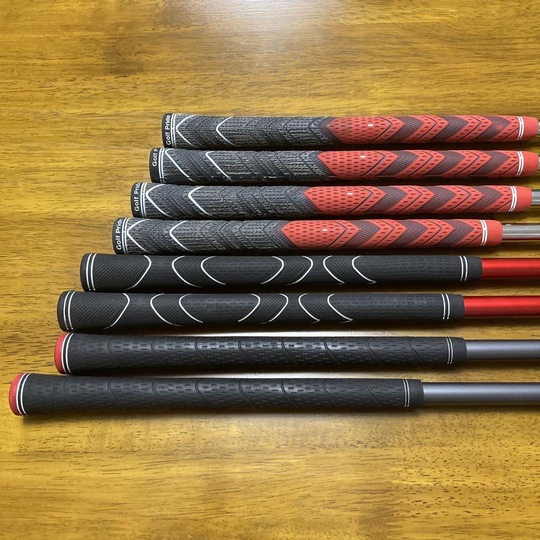 メンズゴルフクラブセット　テーラーメイドR5ドライバー、アイアンセット