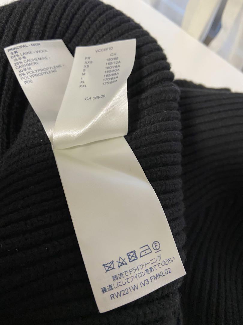 Louis Vuitton 黒 リブ編み クルーネックセーター 楽天市場】Louis Vuitton ルイヴィトン（スタイル（ネック