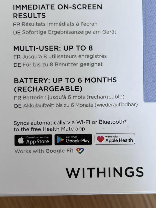 新作お得 新品未開封 WITHINGS BPM CONNECT FhiVO-m74535625483 正規店格安