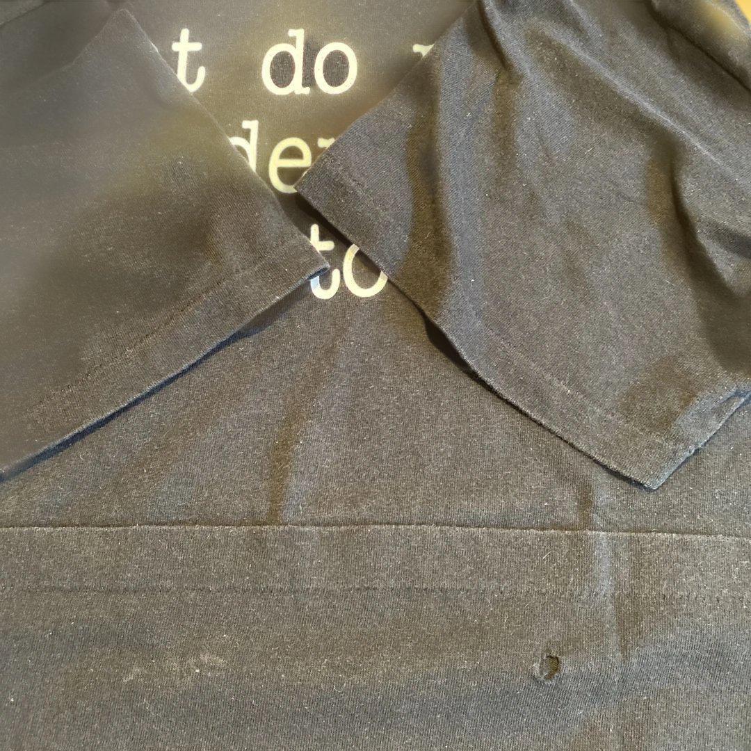 古着 メッセージ AllSport 黒 Tシャツ XL ヴィンテージ USA製