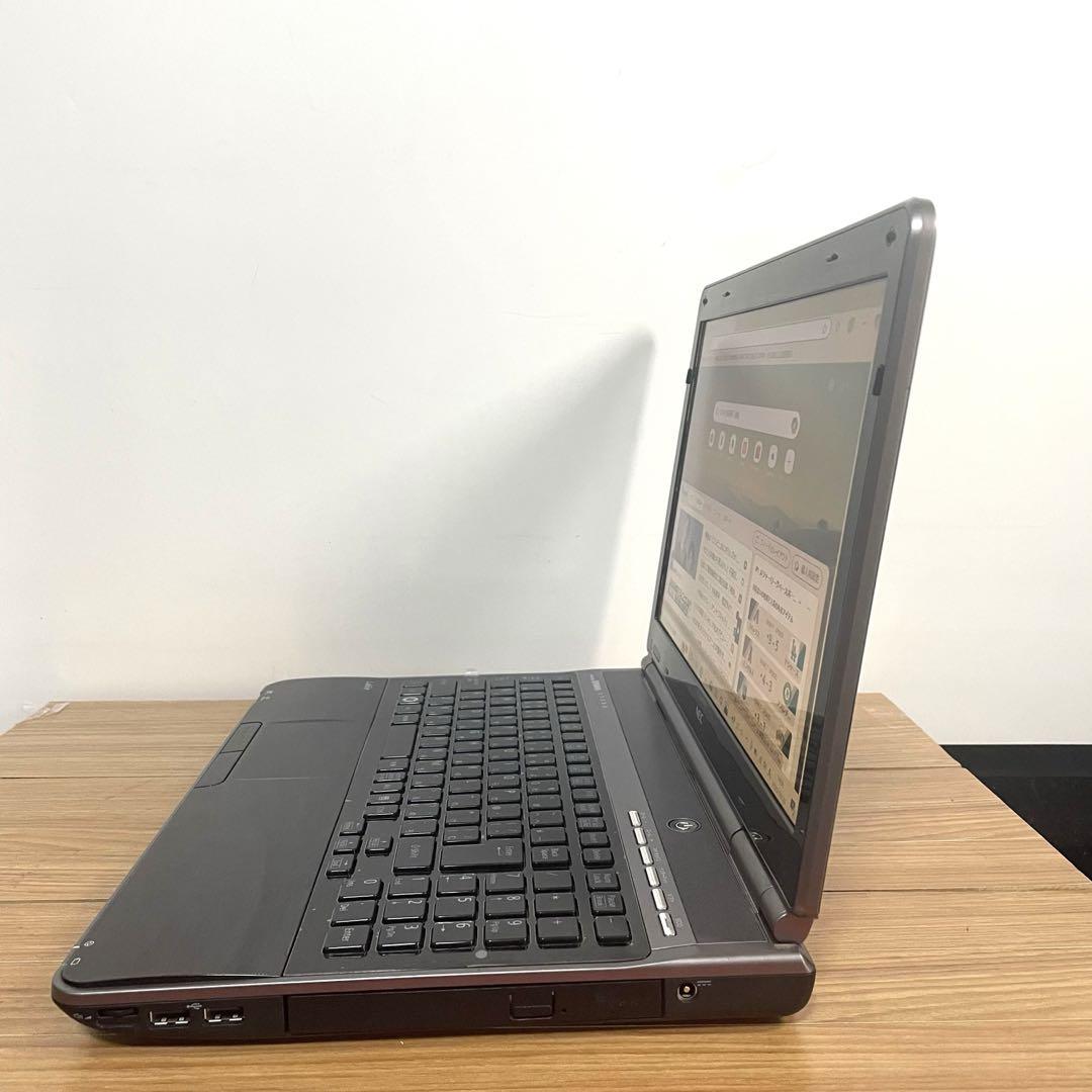 爆速i7ブラックNEC フルHDSSDメモリ8ギガwin11 オフィスブルーレイ