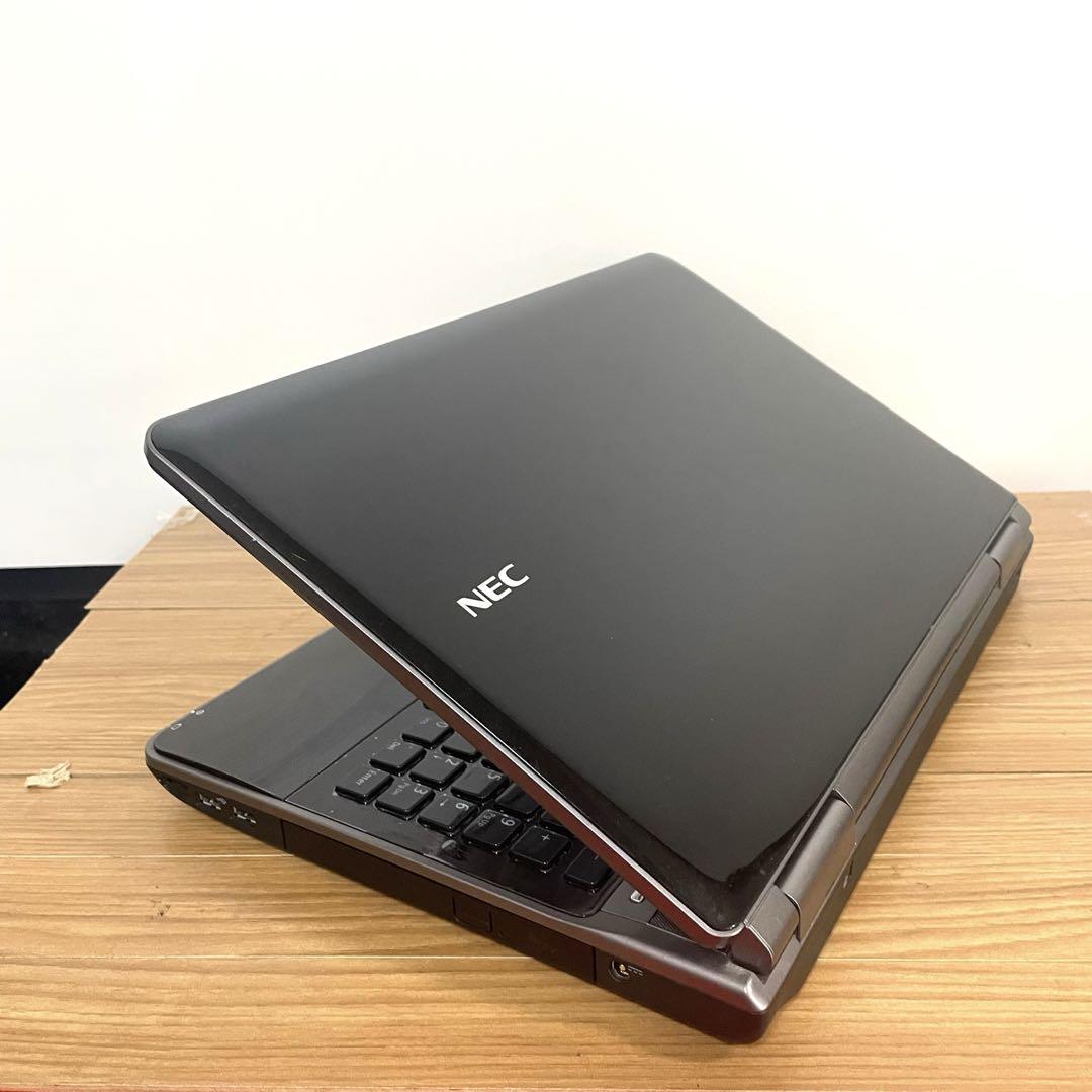 爆速i7ブラックNEC フルHDSSDメモリ8ギガwin11 オフィスブルーレイ