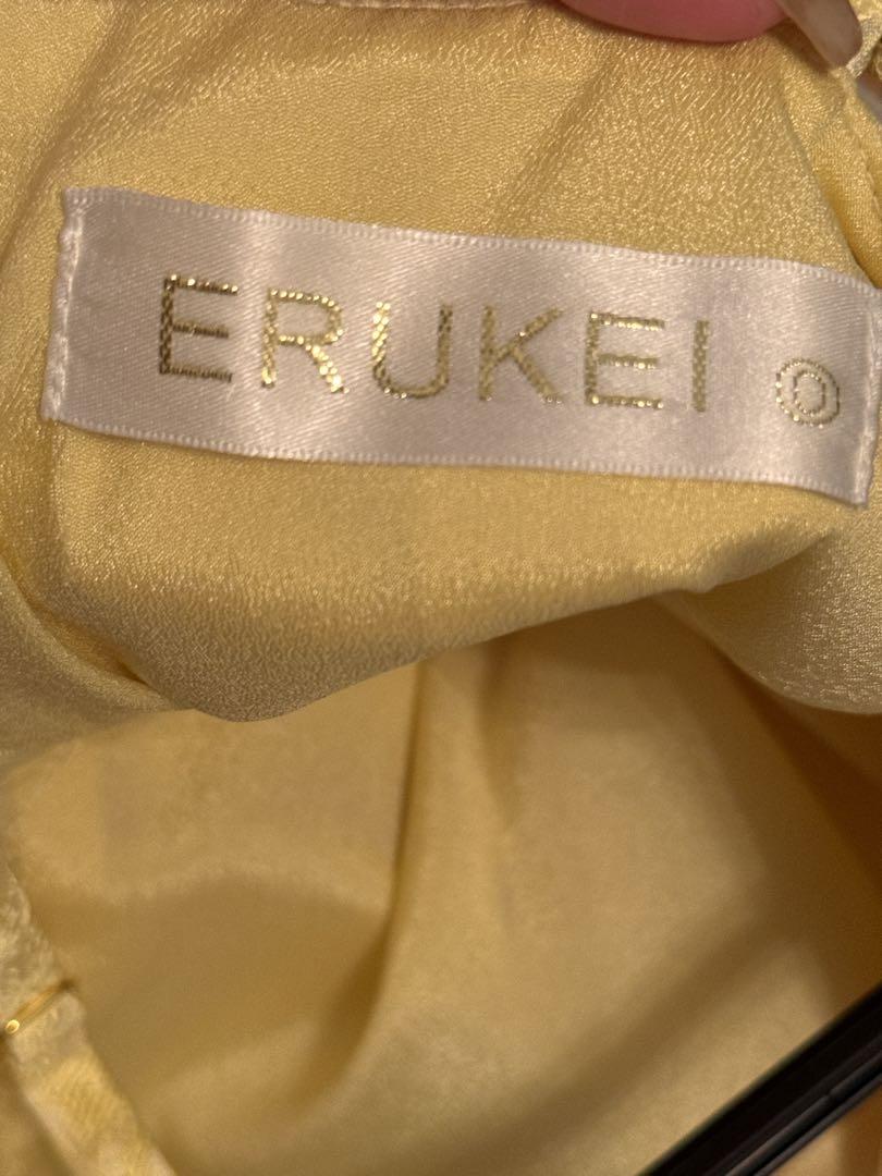 限定値下げ　ERUKEI ワンピース　キャバドレスLKE22028 yellow