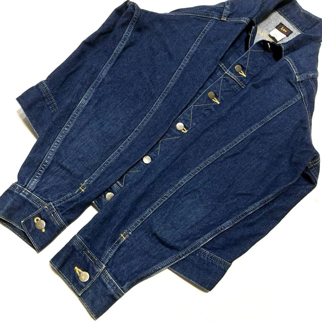 L 濃紺 美品 90s 日本製 Lee 0411 101J 復刻 赤タグ デニム