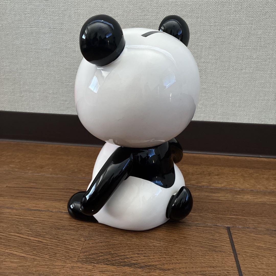 Amazon.co.jp: 内藤ルネ RUNE パンダ 花貯金箱 陶器 当時物 : ホビー