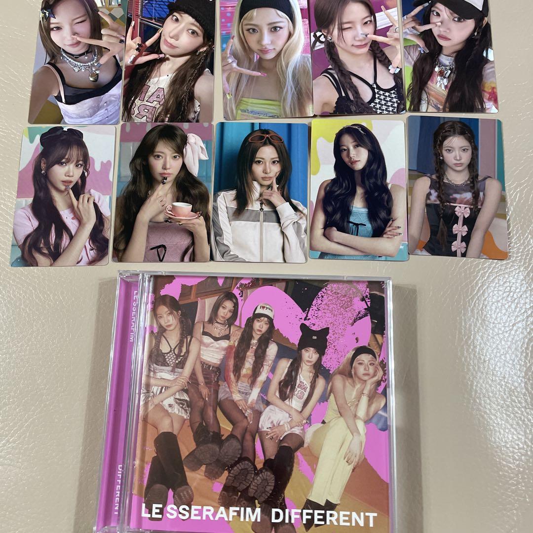 ルセラフィム トレカ DIFFERENT OC盤 NY盤 15枚 セット ルセラフィム トレカ DIFFERENT OC盤 NY盤 15枚 セット - メルカリ