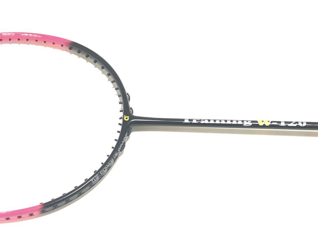 apacs W-120 トレーニングラケット 120g ピンク ラケット