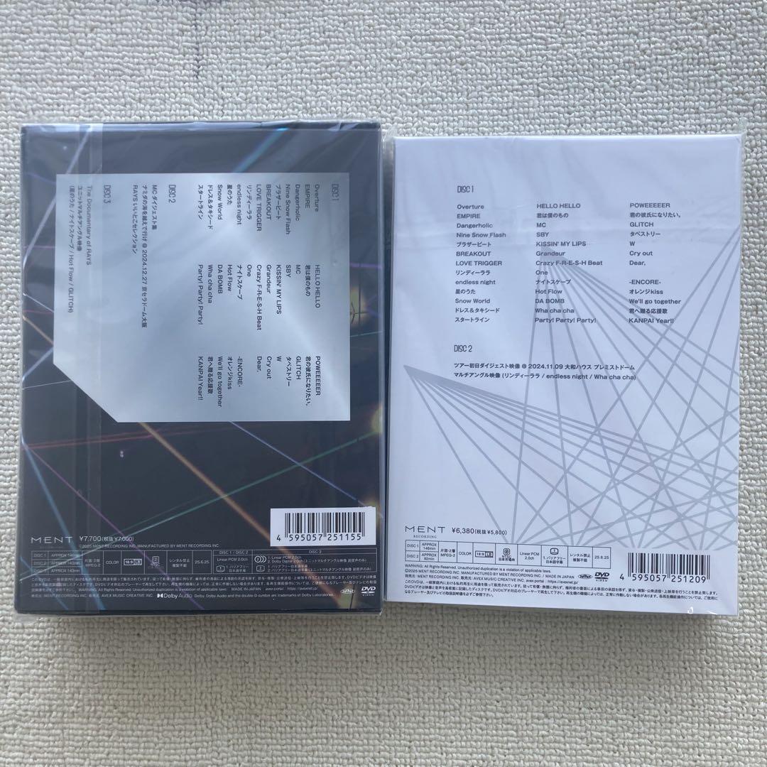 DVD】Snow Man DomeTour 2024 RAYS 初回盤 通常盤 - メルカリ