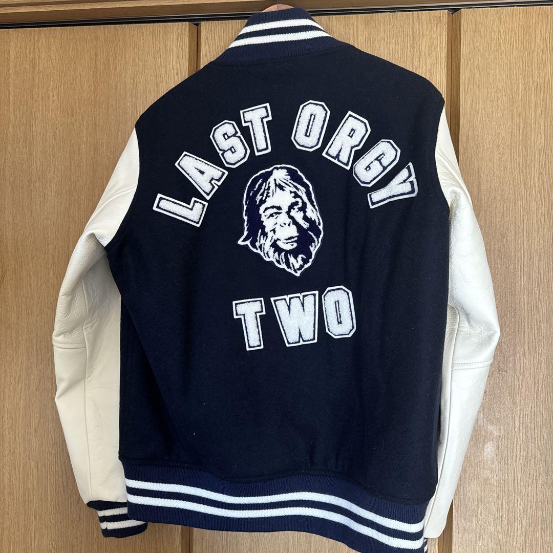 HUMAN MADE LAST ORGY2 VARSITY JACKET