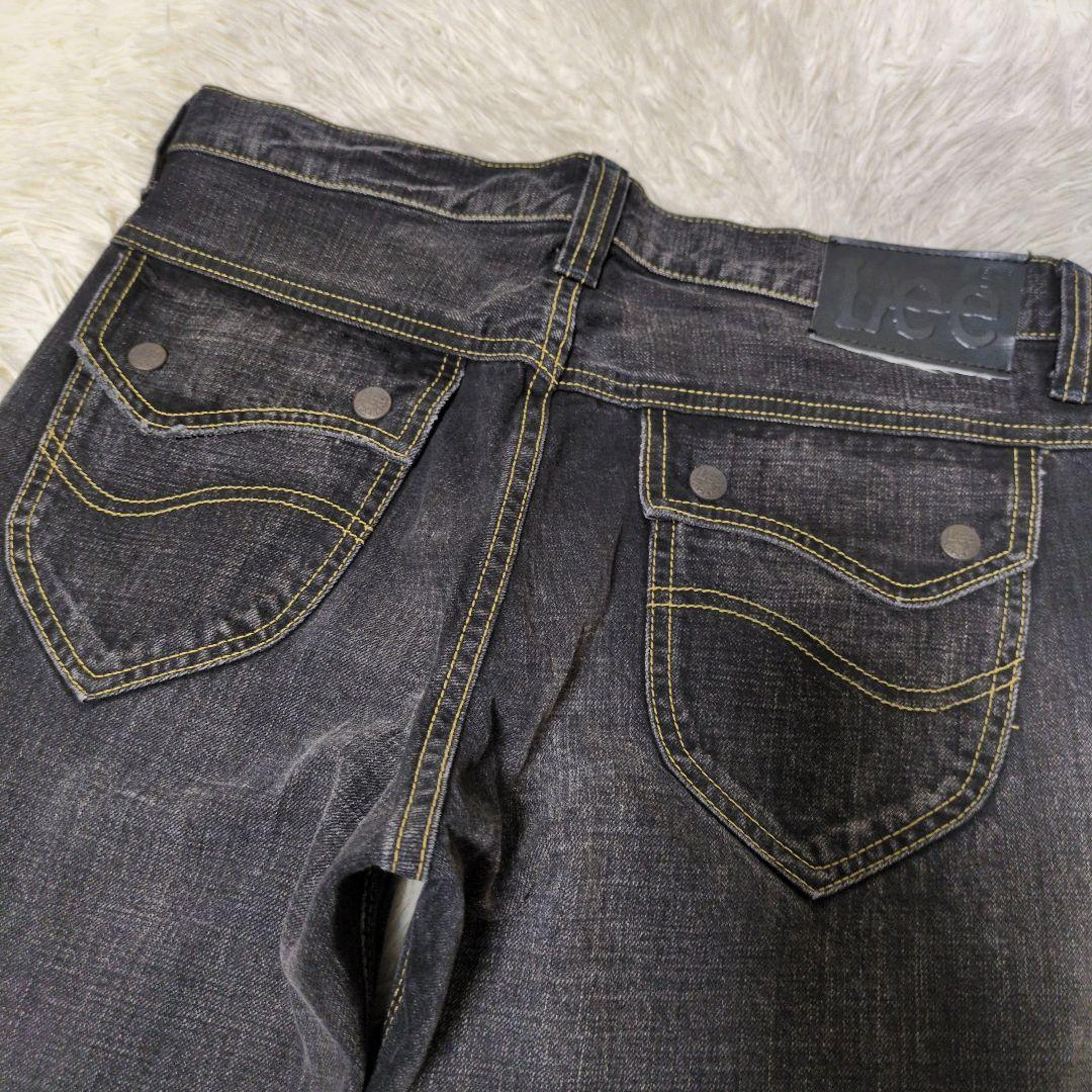 00s archive Lee flare black denim y2k M - メルカリ