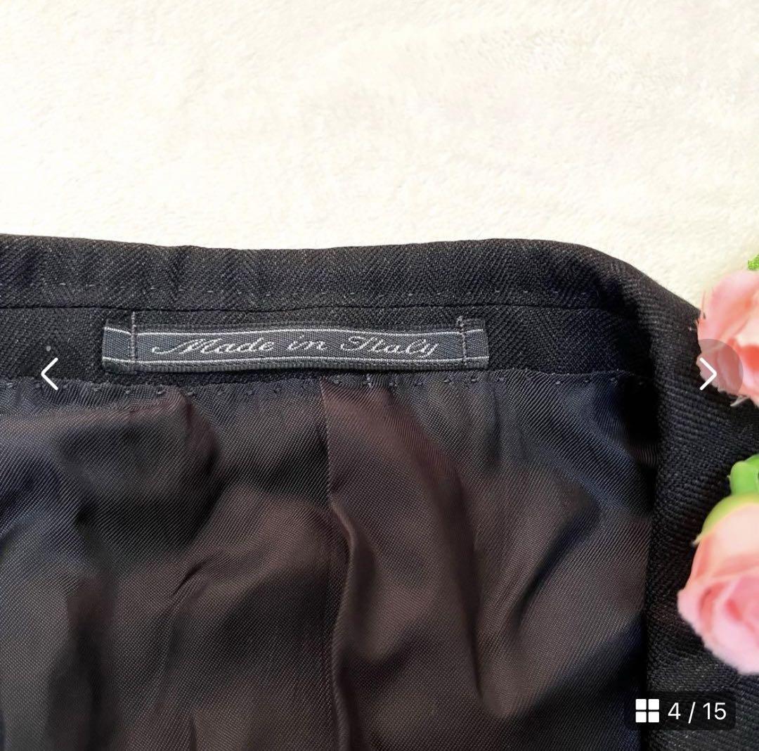 極美品】GUCCI☆セットアップスーツ☆Sサイズ☆ブラック 極美品】GUCCI☆セットアップスーツ☆Sサイズ☆ブラック