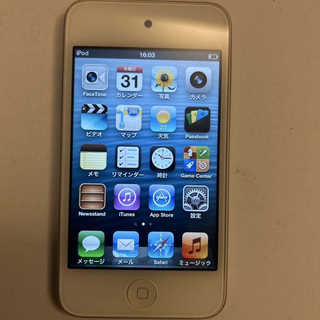 Apple iPod Touch ホワイト イヤフォン付き