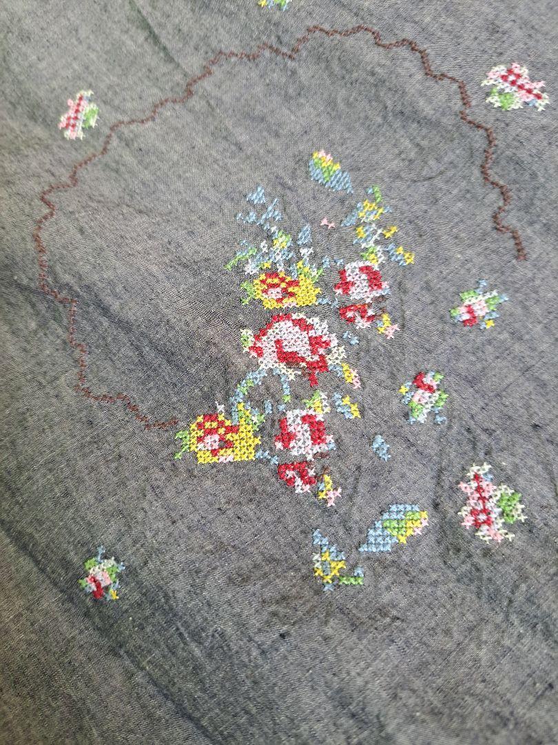 45Rタペットダンプハンカチーフ刺繍ドレス 画像5